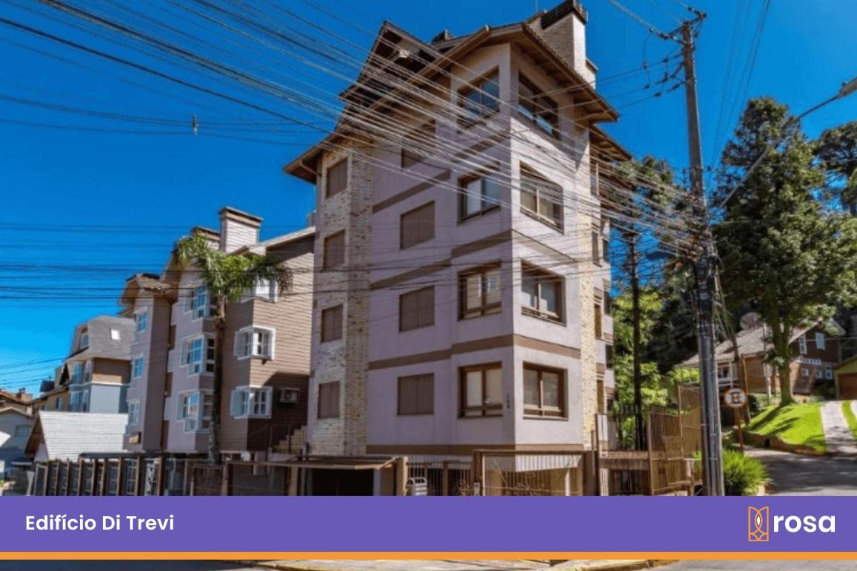 Rosa Apartamento Centro Gramado Esterno foto